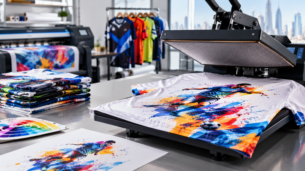 Sublimation printing for clothing in Dubai